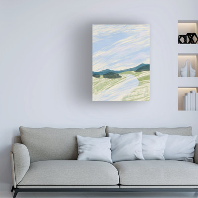 Bolog Little Dean Abstract Landscape Sketch Canvas Art