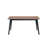Rebi Walnut & Black Finish Dining Table