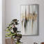 Falling Gold Leaf I - Peinture sur toile encadrée-1068381328-1068381338