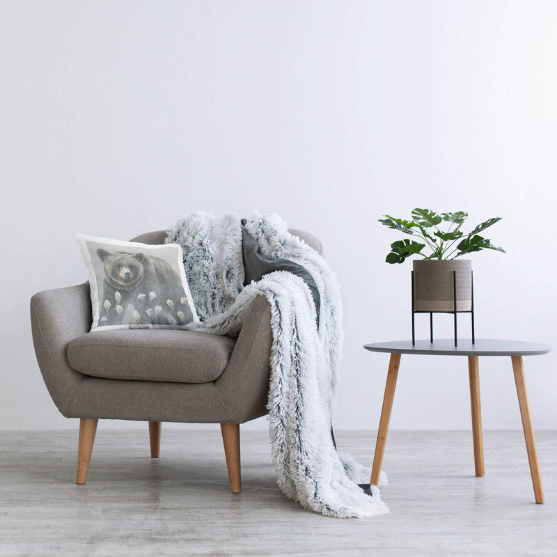 Polyester Throw Square Pillow Cover & Insert