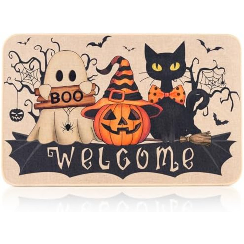 Tapis d'entrée pour chauve-souris Gothic