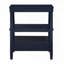Table de chevet avec plateau de rangement escamotable - Bleu nuit-275874877