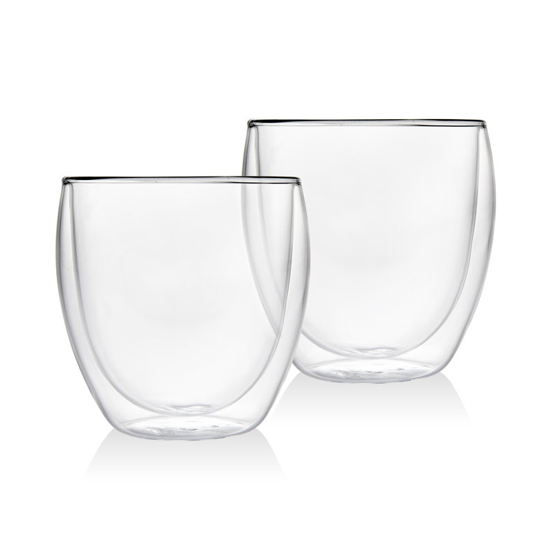 Espresso Coffee Double Walled Tumbler, 8.5 oz.