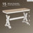 Westlinport 48" Dining Bench