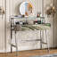 Table de coiffeuse à miroir avec miroir