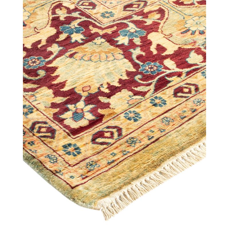 Classic One-of-a-Kind 6' 2" X 13' 10" Hand Knotted Area Rug