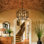 Lustre de ferme de 16,5 pouces avec hauteur réglable, luminaire suspendu industriel à 4 lumières pour vestibule, salle à manger et îlot de cuisine au fini noir et or