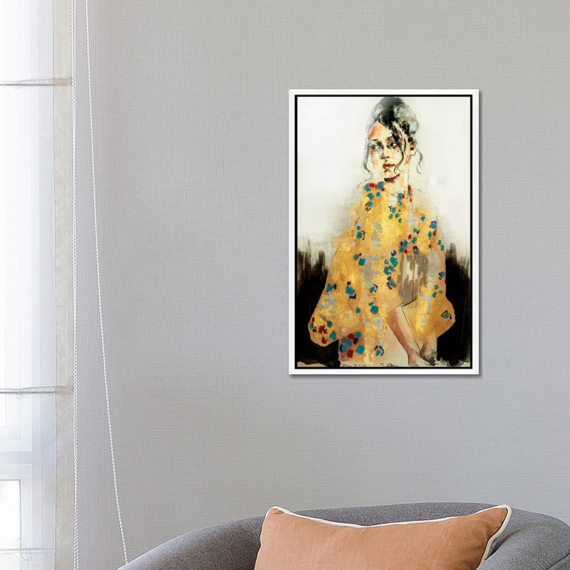 Kimon 7-3-19 by Thomas Donaldson - Print on Canvas, 152.4cm H x 101.6cm W x 3.81cm D, White Floater Framed