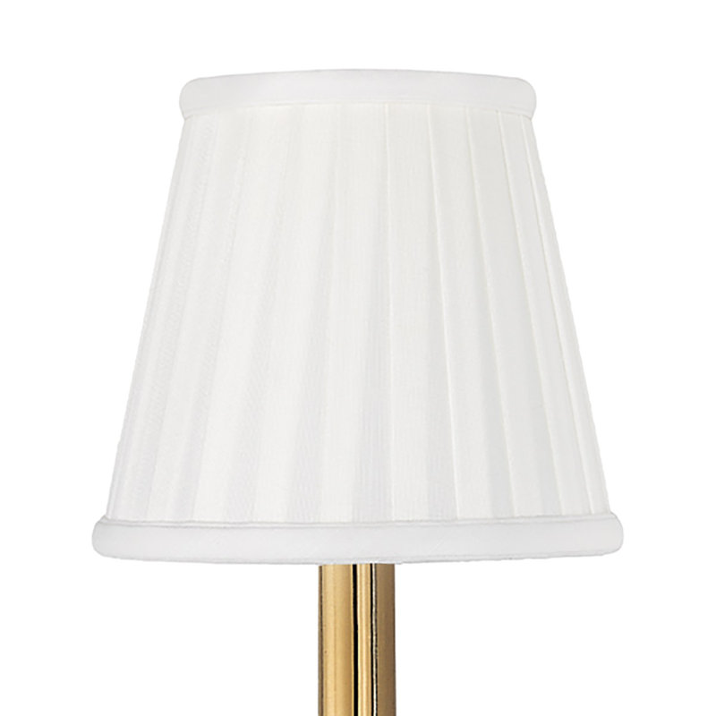 Newport 1 - Light Candle Wall Light, Polished Brass