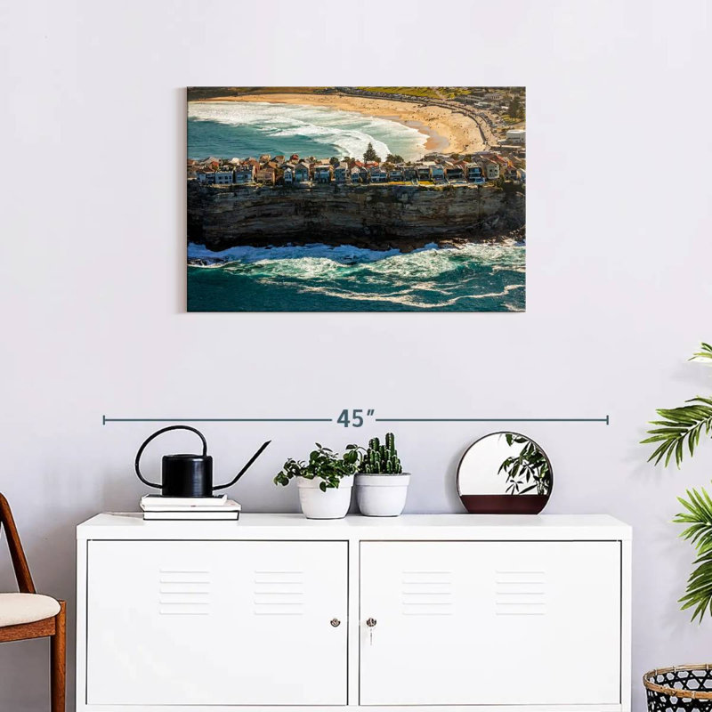 Scène de falaise Bondi Aydelis, H 20 po x l 30 po