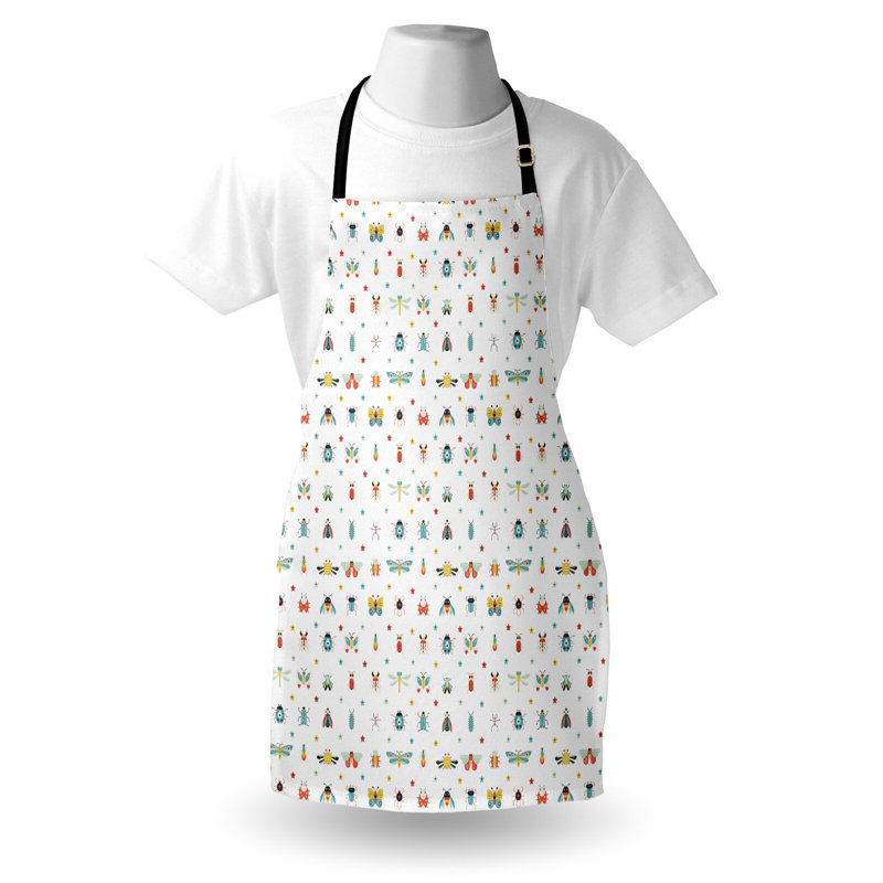 Multicolore tablier East Urban Home Insectes