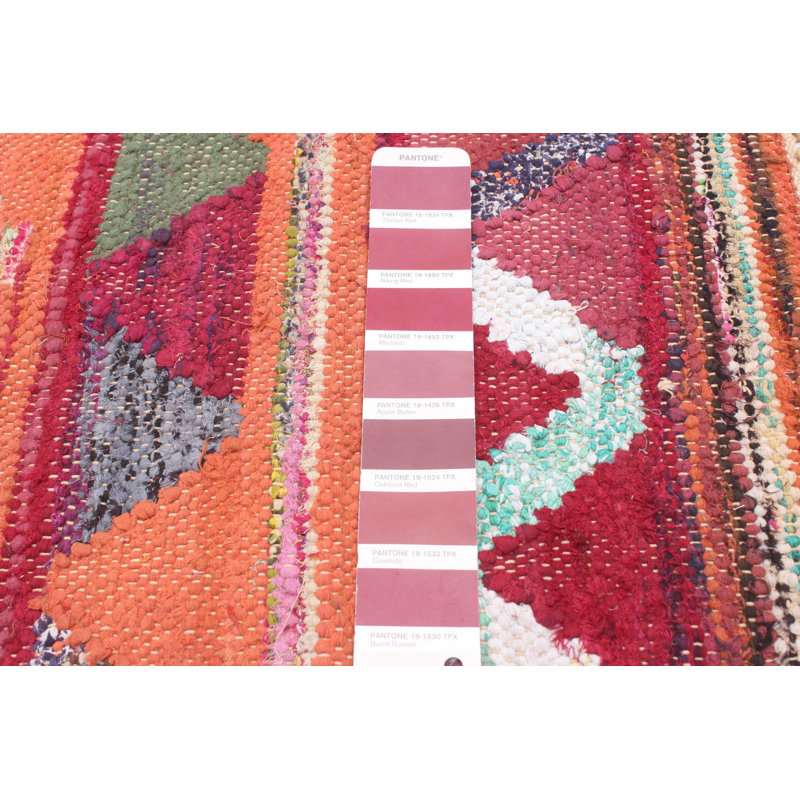 Cotton Southwestern Indoor Rug, Rectangle 8' x 10'