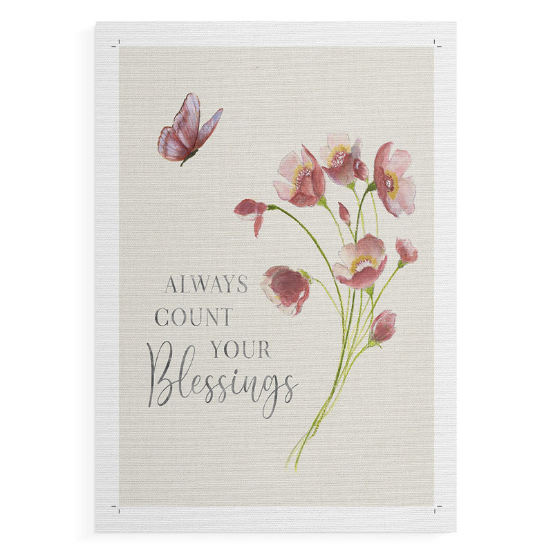 Spring Botanical II - Impression sur toile seulement - NON-CADRE, H 18 po x l 12 po