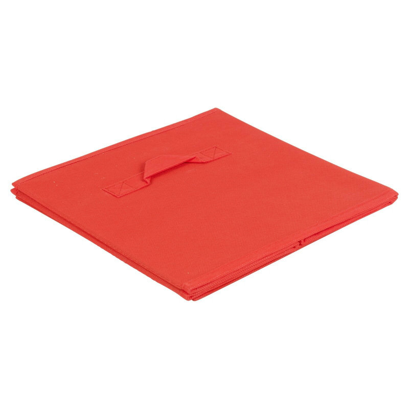 Rebrilliant Fabric Box, Red