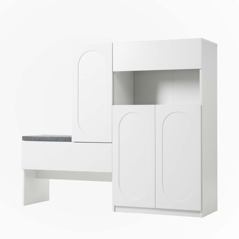 Cabinets, Blanc