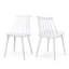  Ensemble de 2 chaises de cuisine avec dossier à broche-391359605