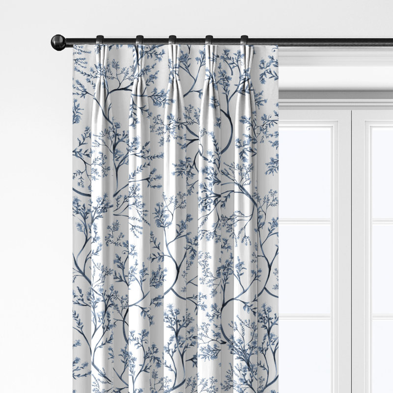 Ensemble de 2 rideaux en coton Tinsley, L 40 po x L 84 po
