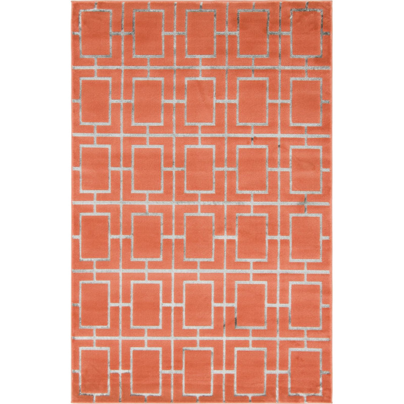 Corando Geometric Indoor Rug, Rectangle 2' x 3'
