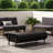50,000Btu Fireplace - Dark Gray Iron Rectangular Outdoor Warmth Appliance Rectangle Enhancer