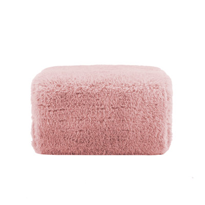 Aviana Ottoman Plush Fabric -Pink