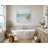 Soft Coastal Seascape Wrapped Canvas Wall Art-1628157617