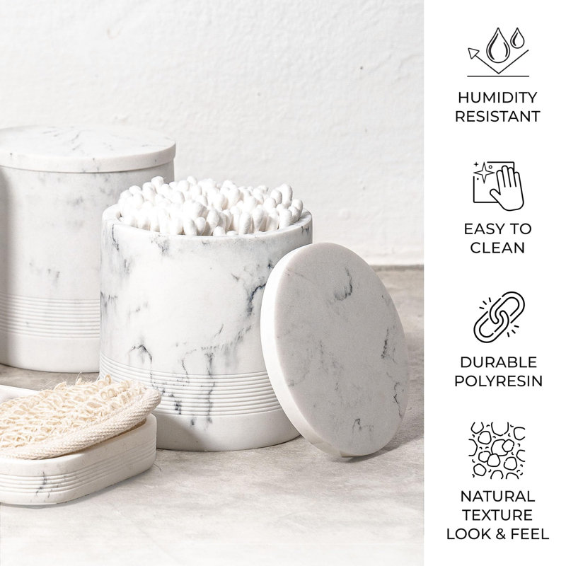Ceejai Bathroom Accessory Set