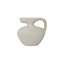 Vila 13In Sculptural Vessel Cream White-1418003575