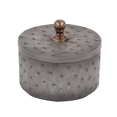 Korde Faux Leather Decorative Box