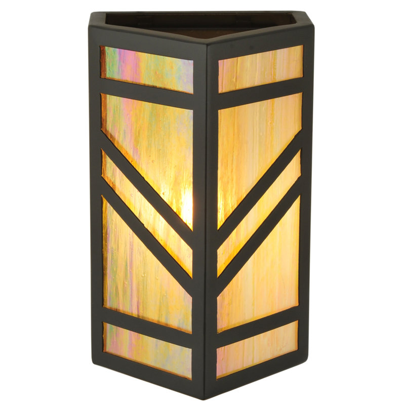Santa Fe 1 - Light Flush Mounted Sconce, 11" H x 7" W x 6.5" D