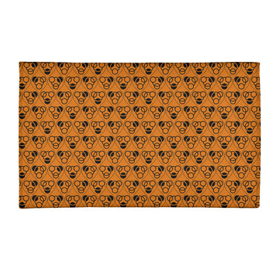 Chenille Geometric Indoor Rug