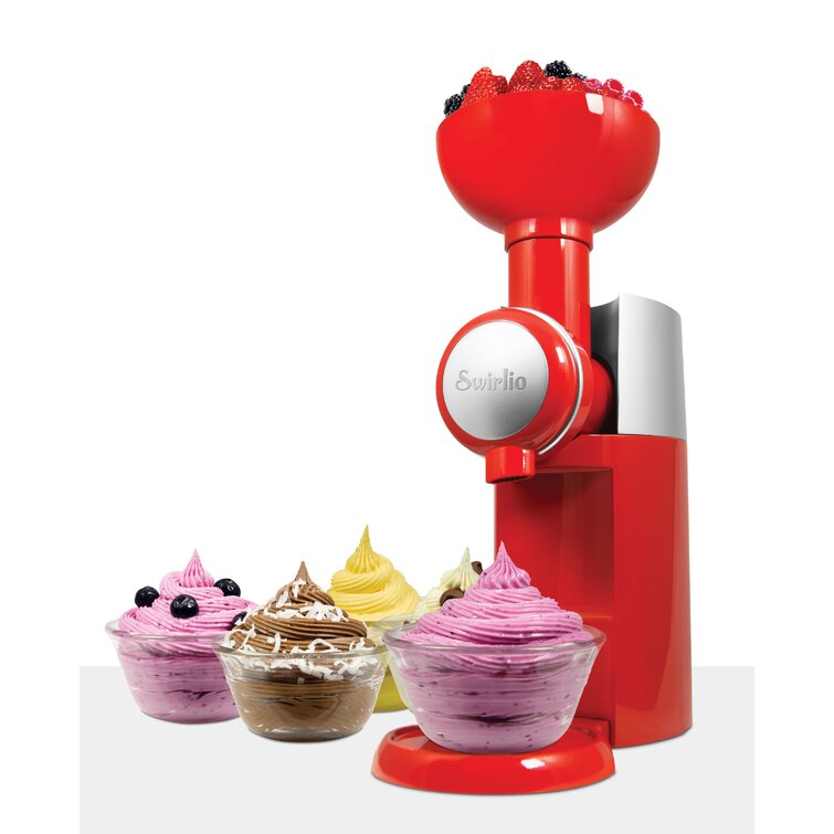 Frozen Fruit Ice Cream Maker, Soft Serve Frozen Yogurt Machine