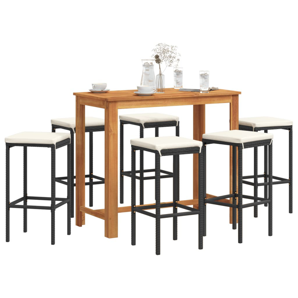 6-Sitzer Bartisch-Set Hedy