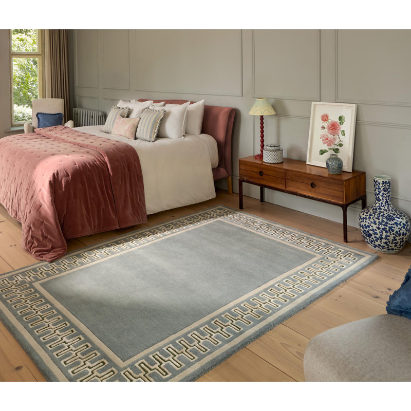 Hand Tufted Area Rug, Rectangle 5'7" x 7'10"