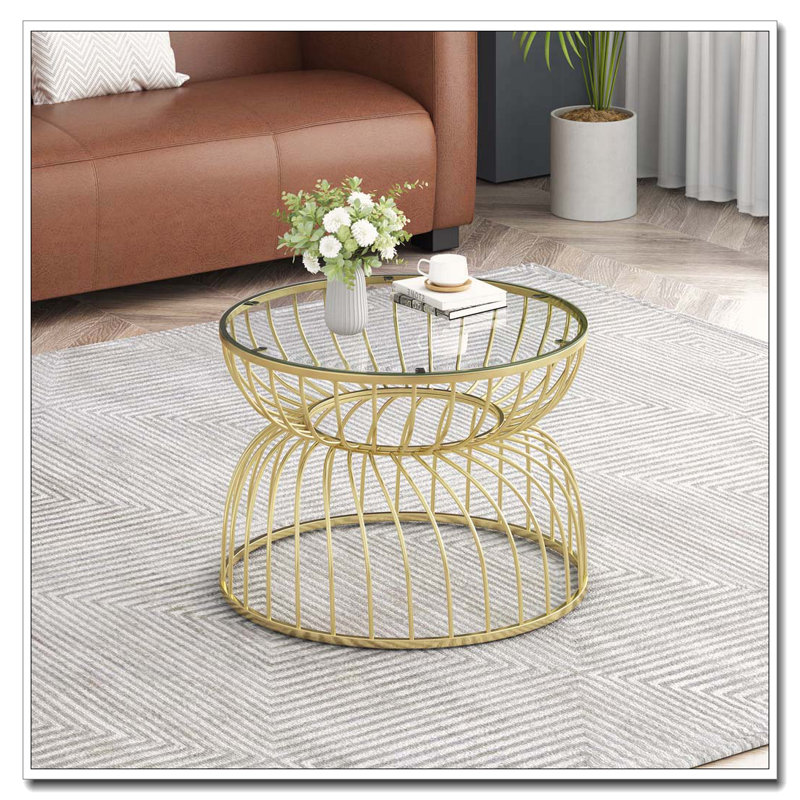 Golden Coffee Table