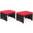 Trulli Wicker Outdoor Ottoman-868035277