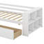  Lit de jour simple Babali avec tablettes et tiroirs-545398628