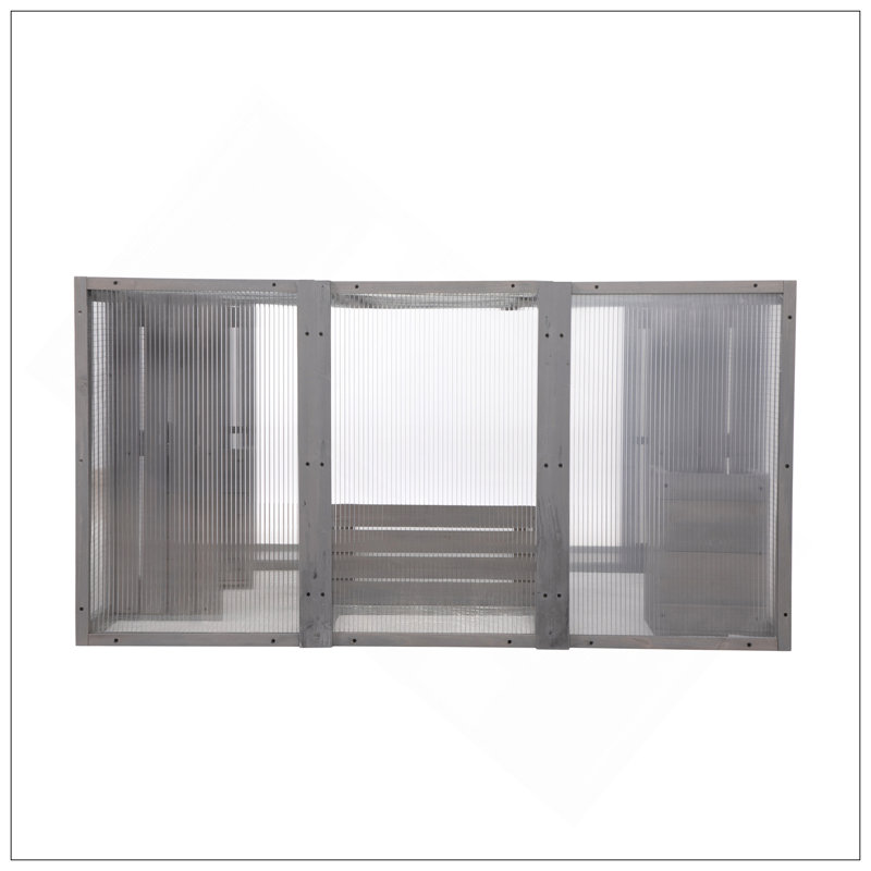 Cage à chat extra large avec plusieurs niveaux et portes verrouillables, parfaite pour une utilisation extérieure et intérieure