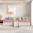 Floor Upholstered Kids Bed With Stairs-106588485-106588487