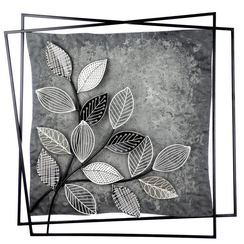 Handmade Plants & Flowers Wall Decor on Metal