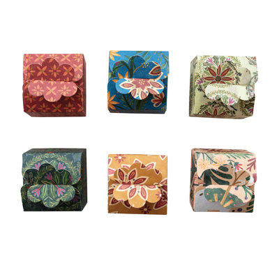 Artisan Patterned Paper Gift Box