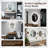 UL Certified Bright Oval Frontlit & Backlit LED Bathroom Vanity Mirror With 3-Year Warranty, Dimmable, Anti-Fog, 3 Color Adjustment, Tempered Glass-1455043489