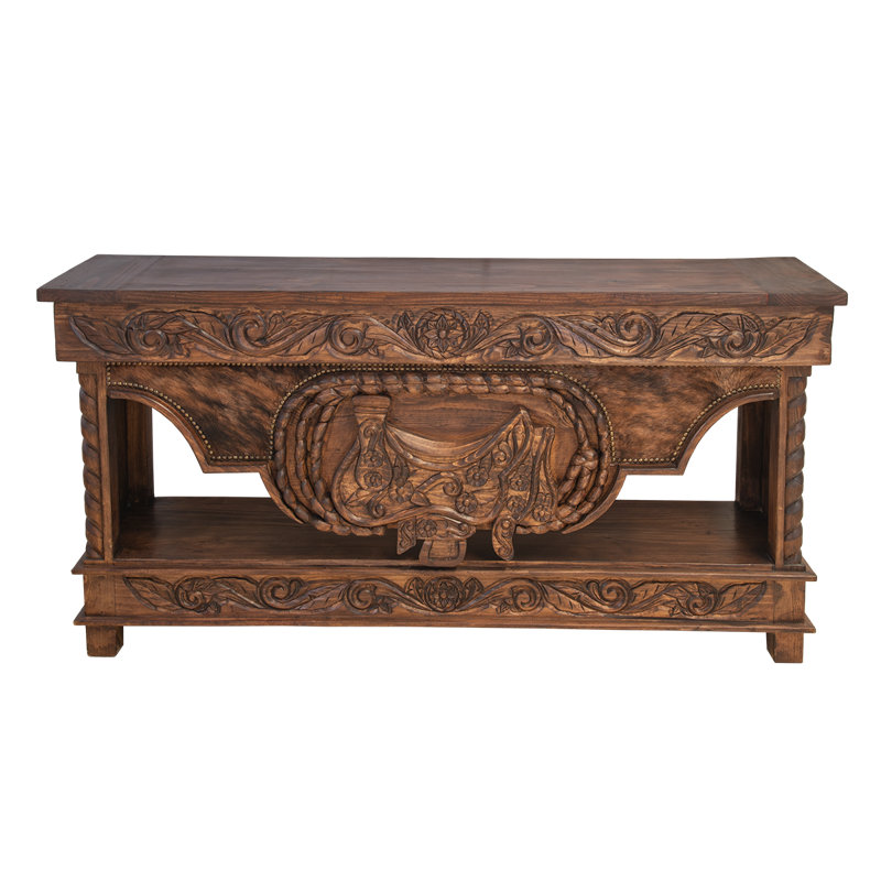 Console Western Saddle Artisan