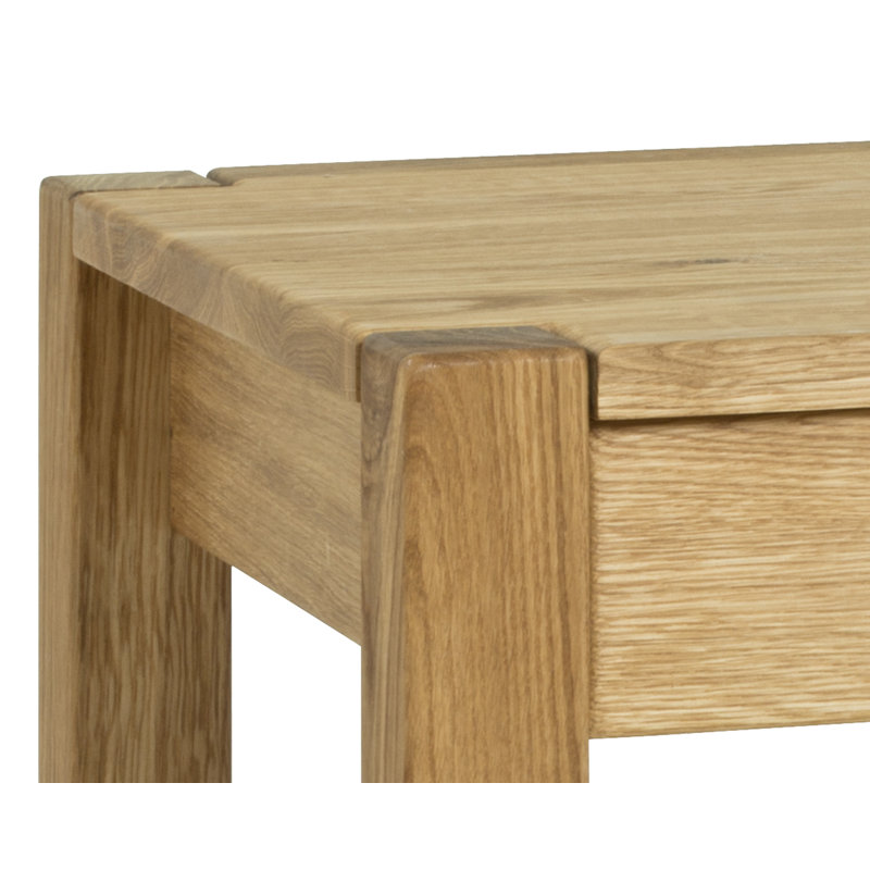 Blanche Solid Wood End Table