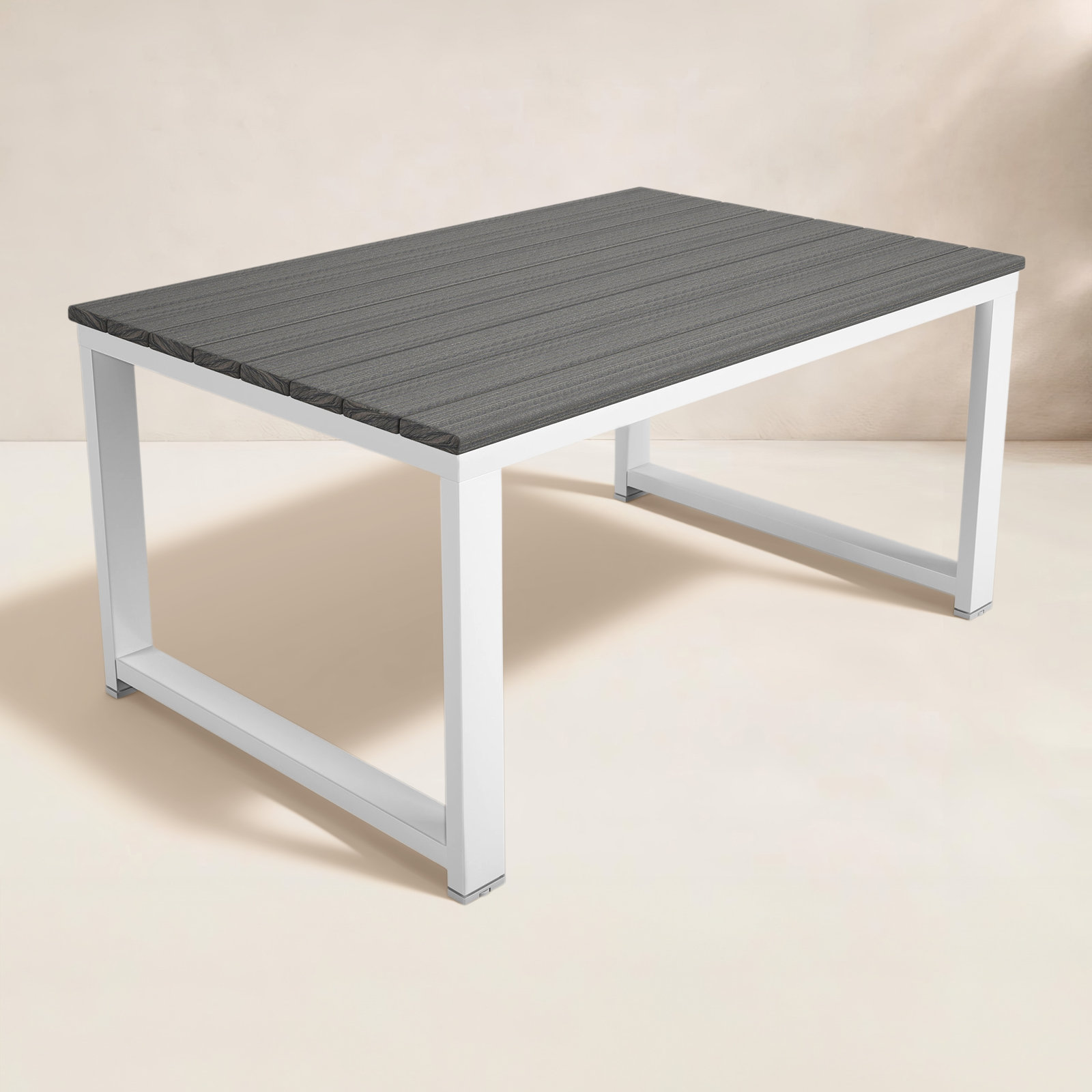 Townsend 35" Patio Table, Gray