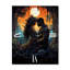 Pleine lune amoureux - Couple horloge murale moderne-99638650