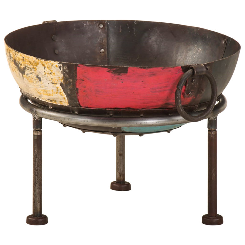 Bulle Round Iron Wood Burning Smokeless Fire Pit