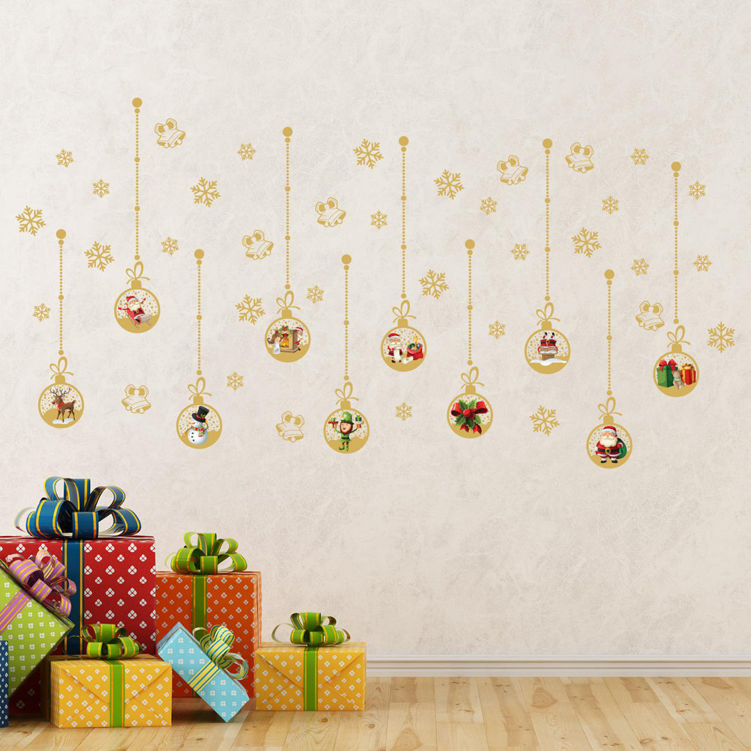 Ornaments Wall Decal The Holiday Aisle®