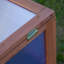 Bluemilk Wooden Cold Frame Greenhouse for Plants 100 x 65 x 40cm Brown