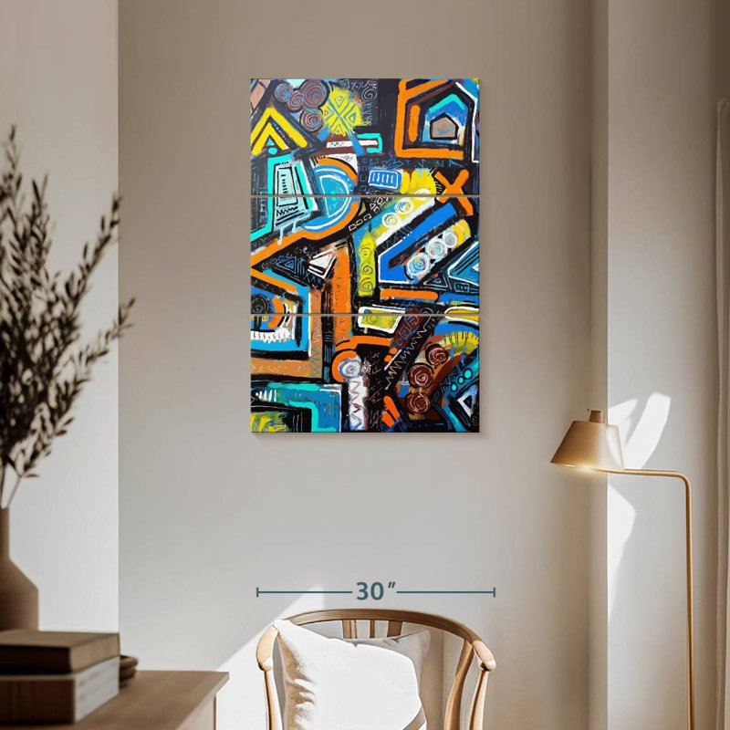 Avery Broken Vessel, 57" H x 36" W