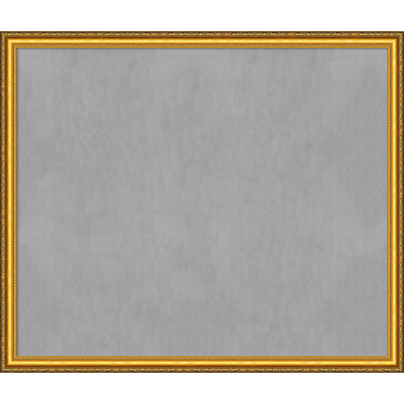 Tableau magnétique encadré doré Colonial, H 44 po x l 52 po